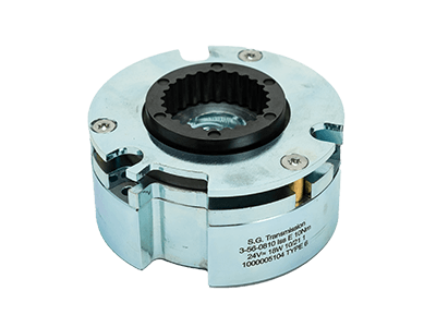 Spring applied power off brake